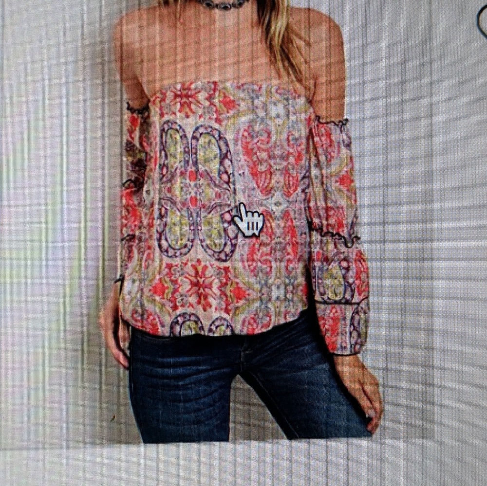 Off shoulder top